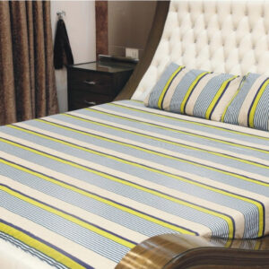 3 Pcs Chines Style Cotton Bed Sheets-6214