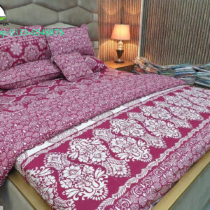7 Pcs Cotton Printed Comforter Set