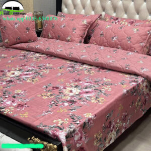7 Pcs Cotton Printed Comforter Set