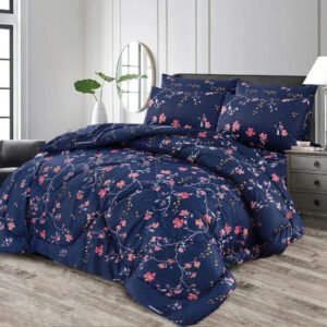 navy blue bedding set