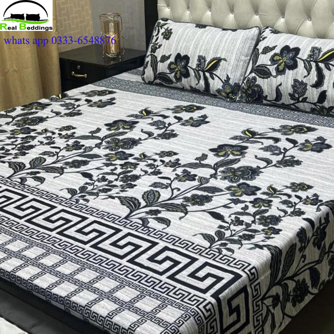 printed cotton bed sheets