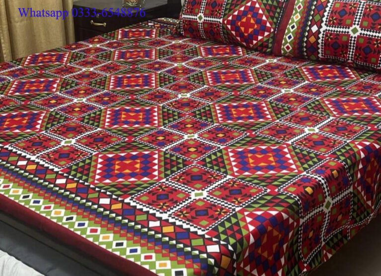 printed cotton bed sheets