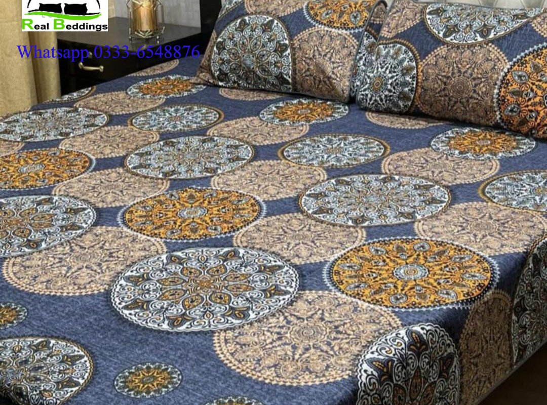 printed cotton bed sheets