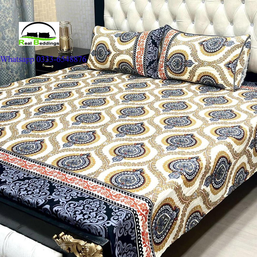printed cotton bed sheets