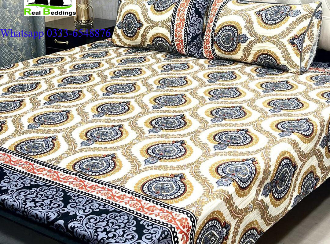 printed cotton bed sheets