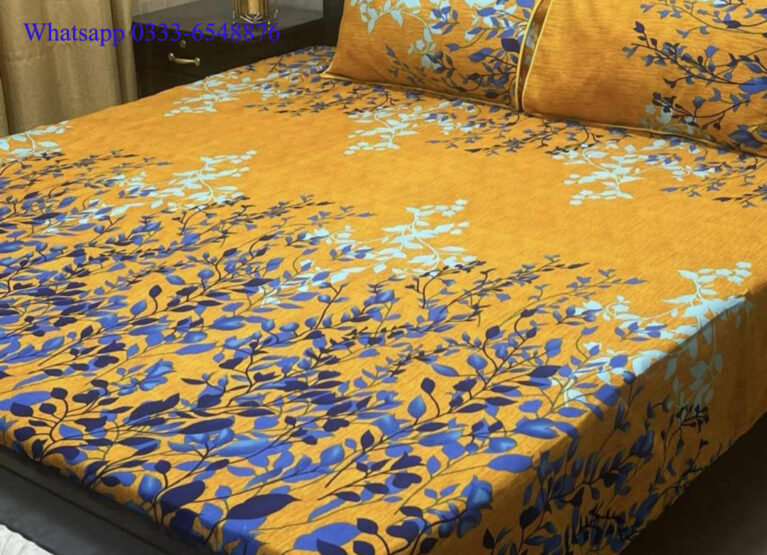 cotton double bed sheets