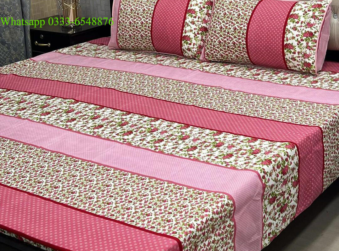 printed cotton bed sheets