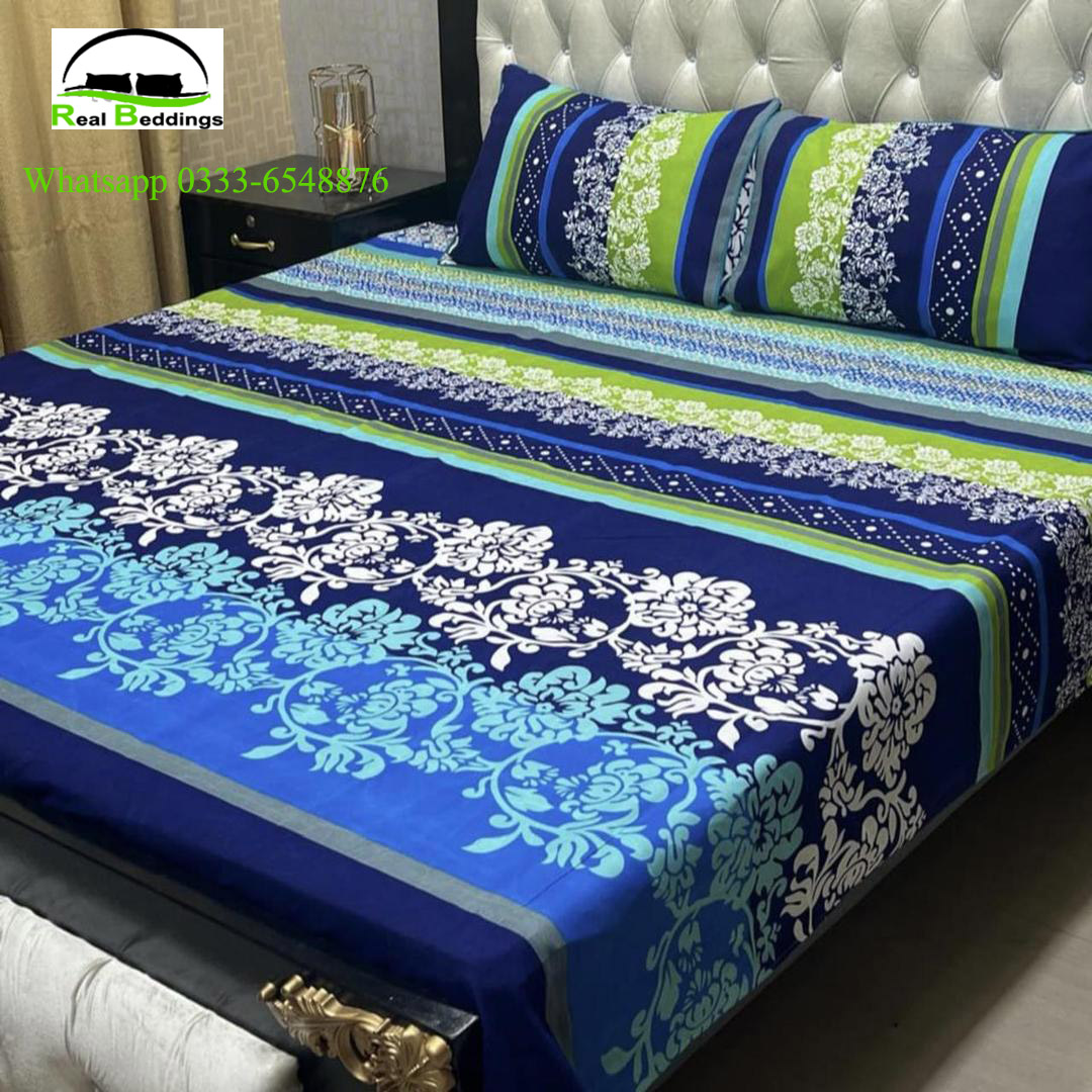 printed cotton bed sheets