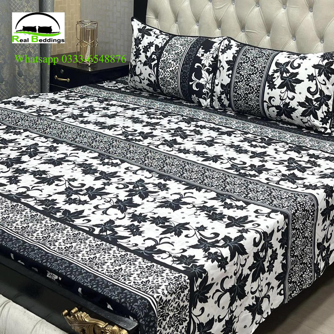 printed cotton bed sheets