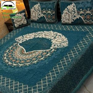 4 Pcs Velvet Bed Sheets