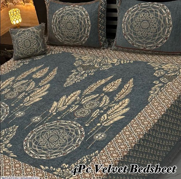 crushed velvet sheets