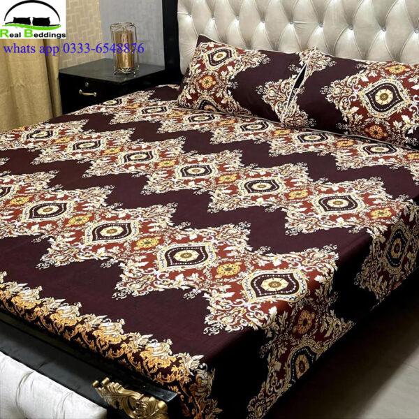 printed cotton bed sheets