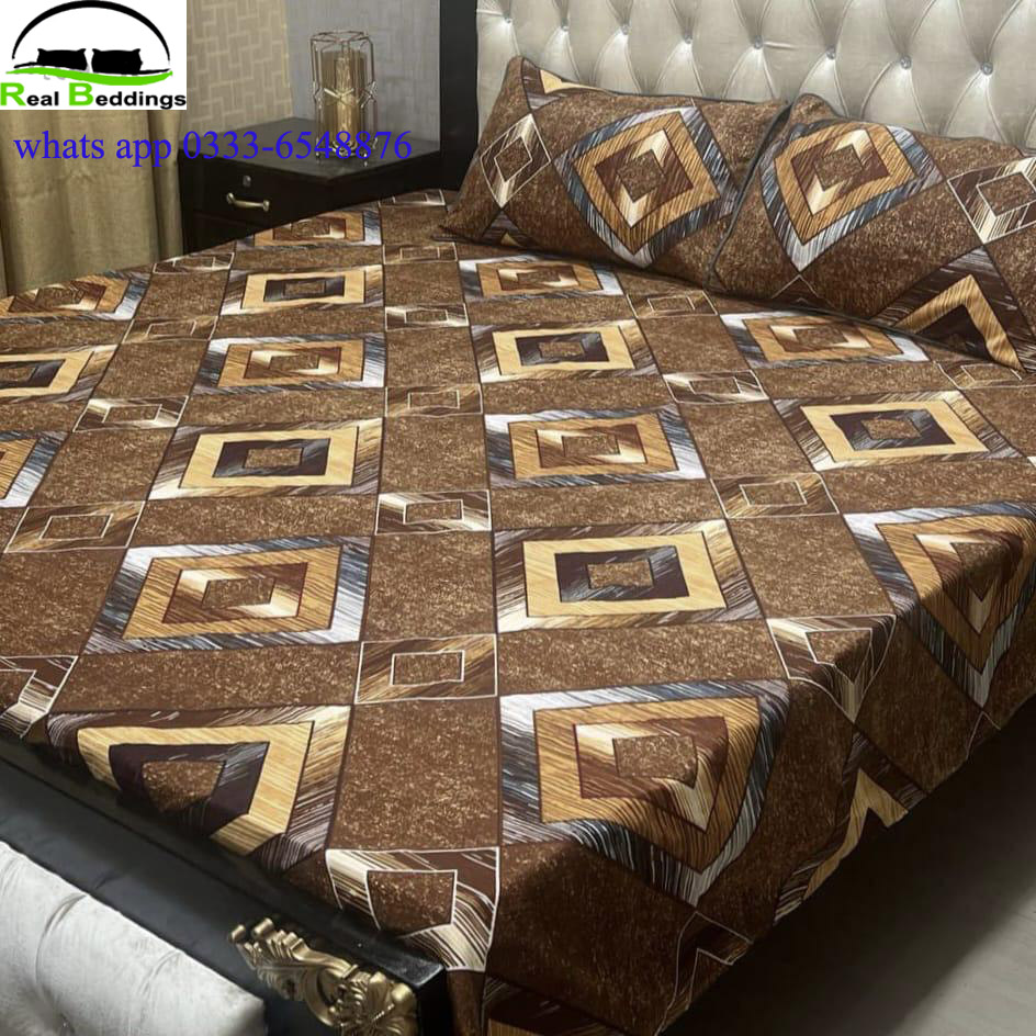 printed cotton bed sheets