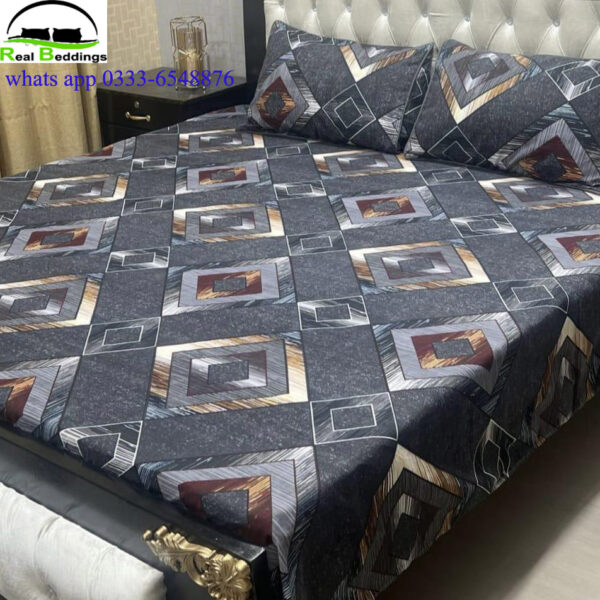 printed cotton bed sheets