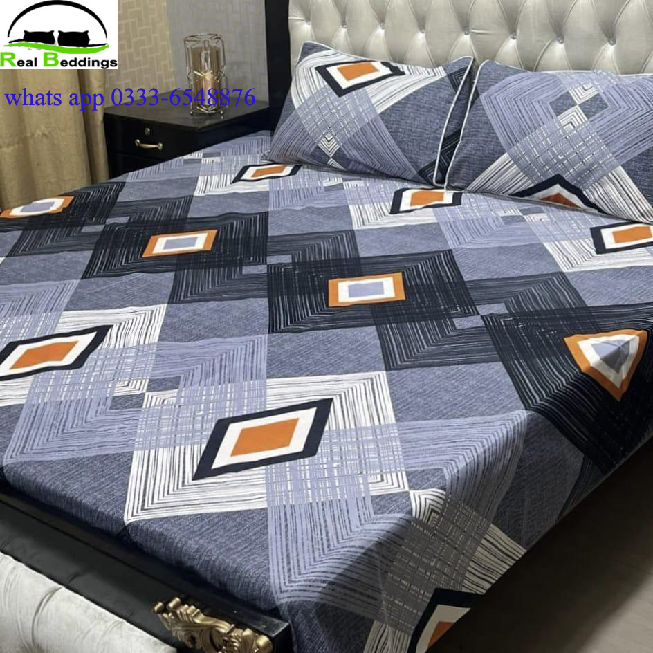 printed cotton bed sheets