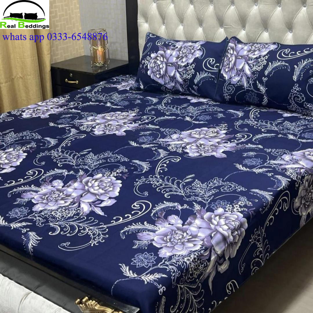 printed cotton bed sheets
