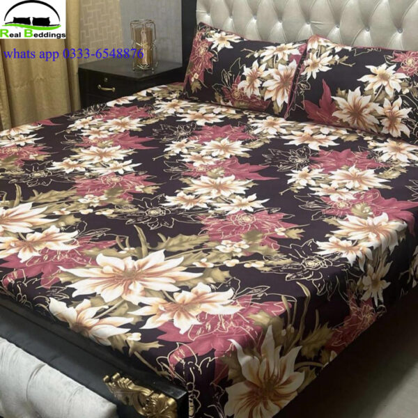 printed cotton bed sheets