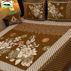 4 Pcs Velvet Bed sheets