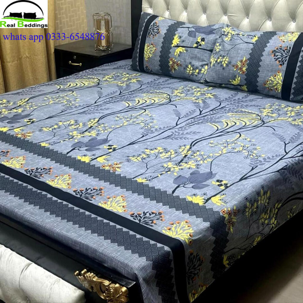 printed cotton bed sheets