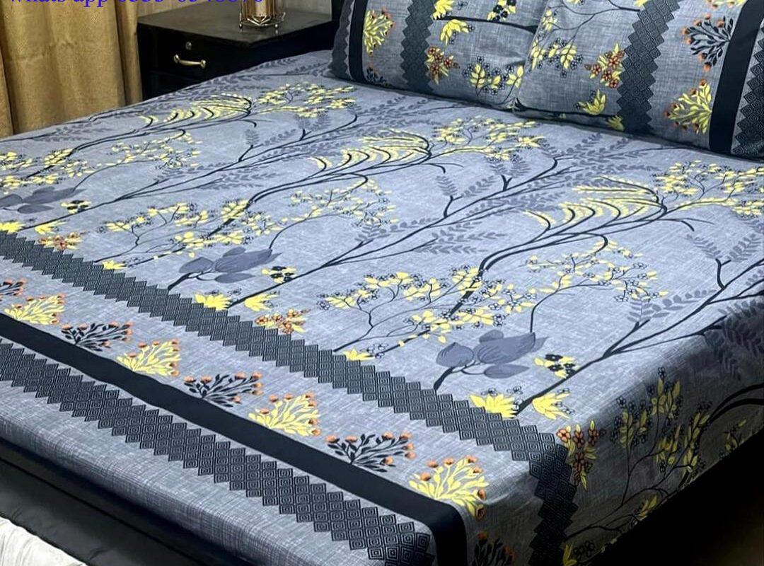 printed cotton bed sheets