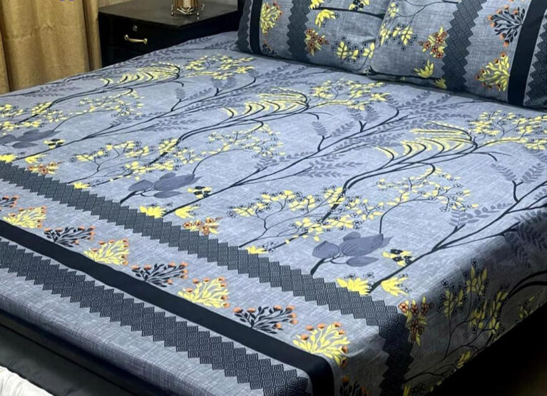 printed cotton bed sheets
