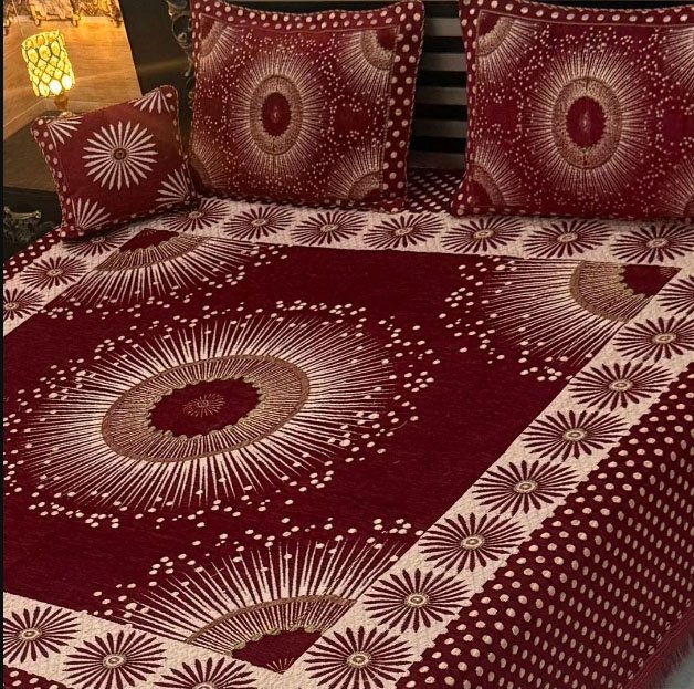 velvet double bed sheet