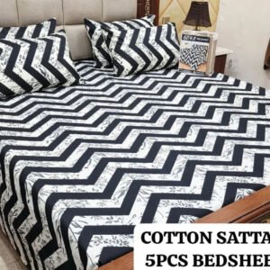 black bed set