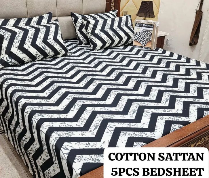 black bed set