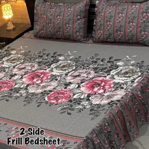 frilled bed sheets