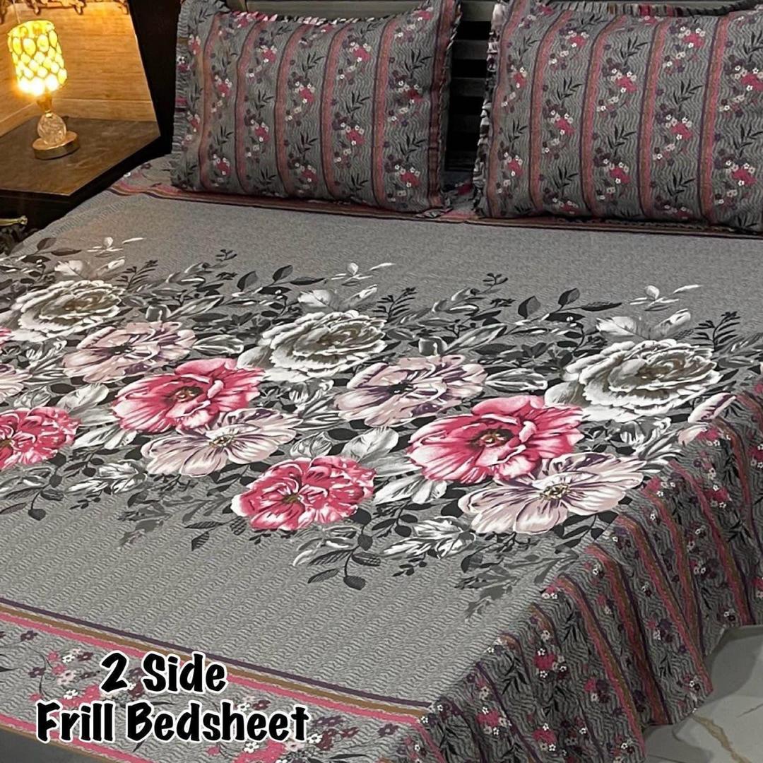frilled bed sheets
