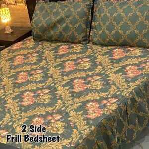 frilled bed sheets