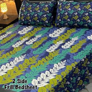 frilled bed sheets