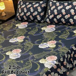 frilled bed sheets