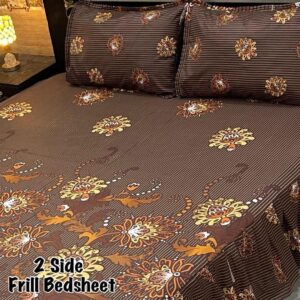 frilled bed sheets