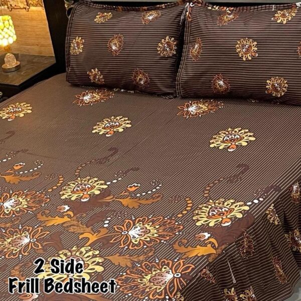 frilled bed sheets