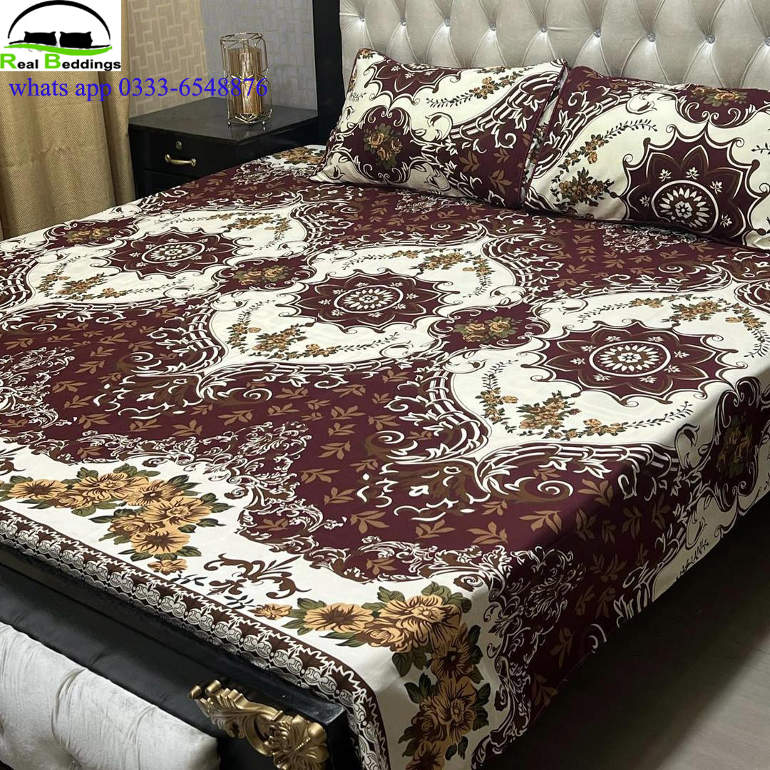 printed cotton bed sheets