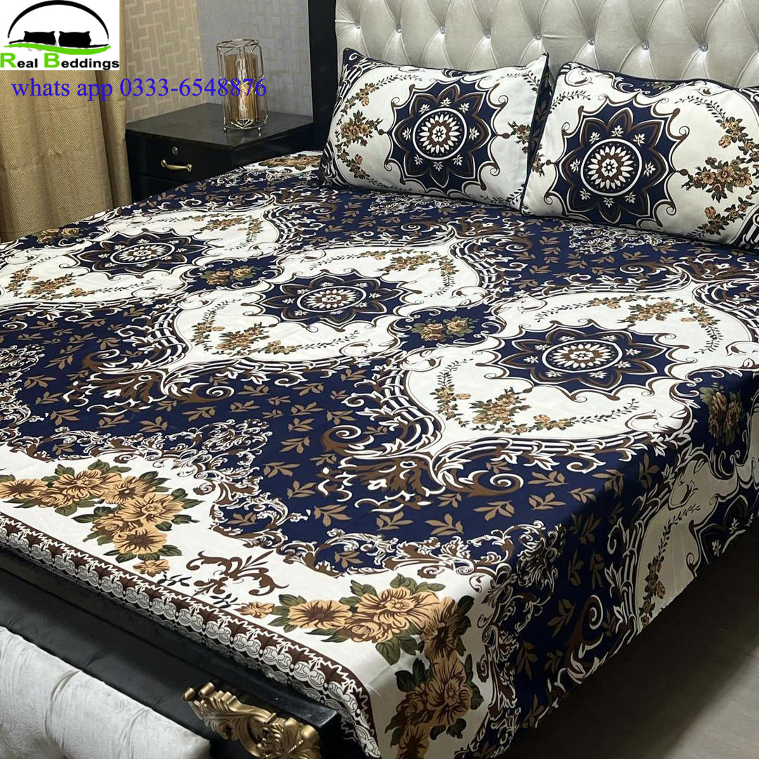 printed cotton bed sheets
