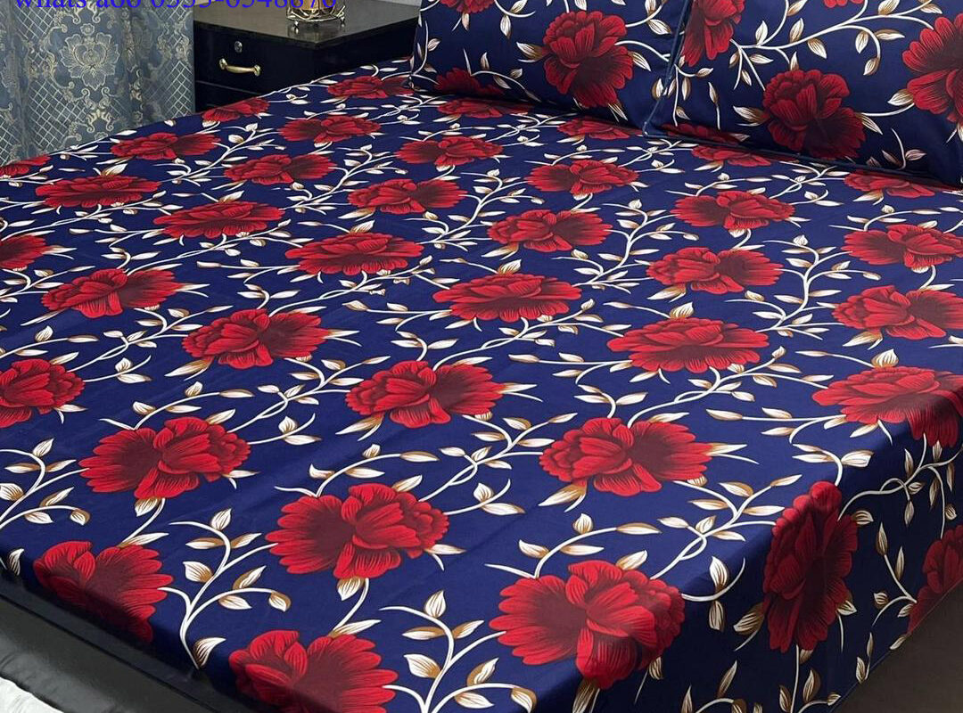printed cotton bed sheets