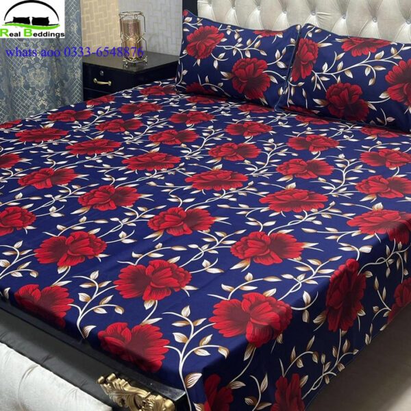 printed cotton bed sheets