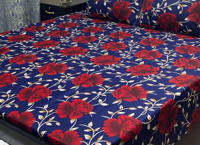 printed cotton bed sheets