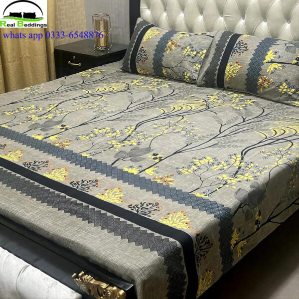 printed cotton bed sheets