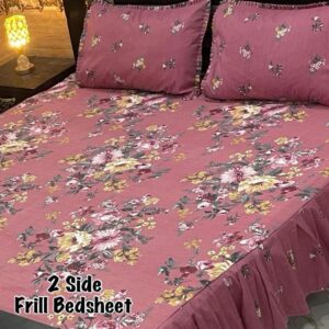 frilled bed sheets