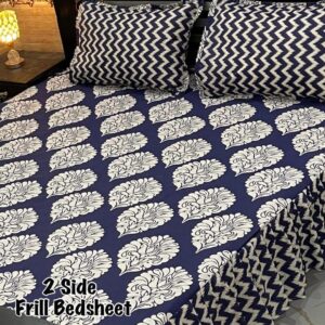 frilled bed sheets