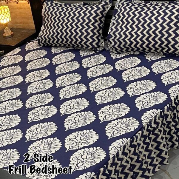 frilled bed sheets