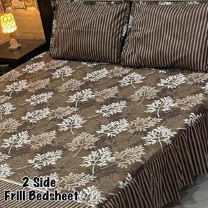 frilled bed sheets