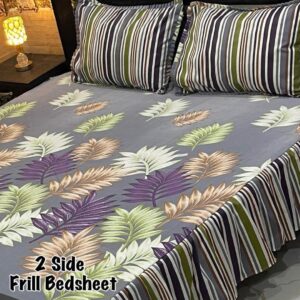 frilled bed sheets