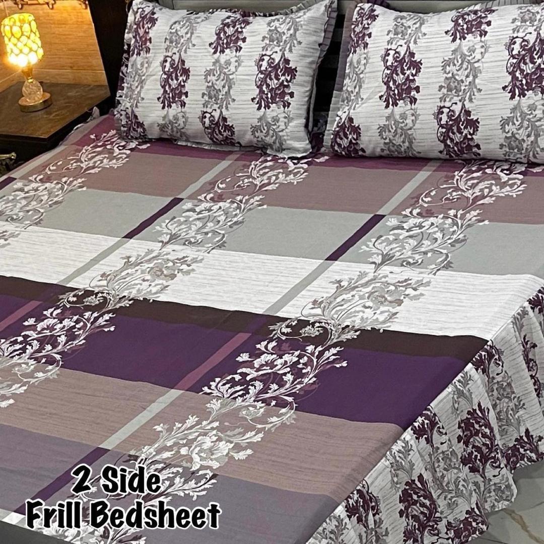 frilled bed sheets