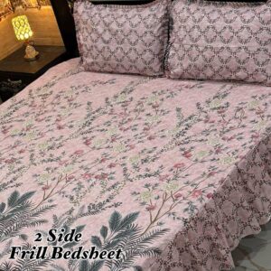 frilled bed sheets