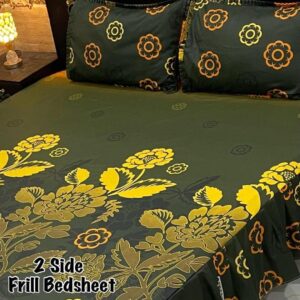 frilled bed sheets