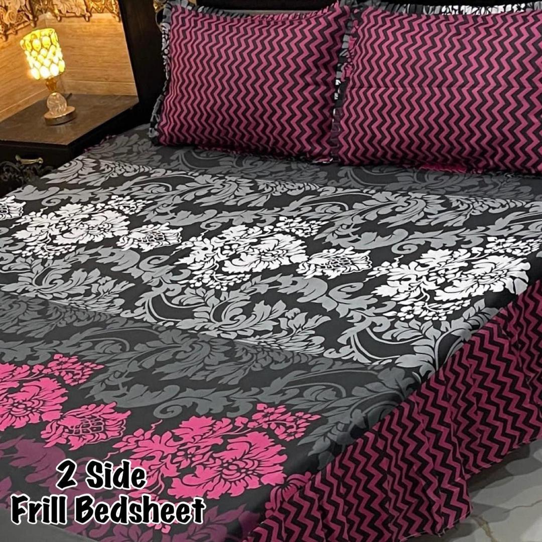 frilled bed sheets